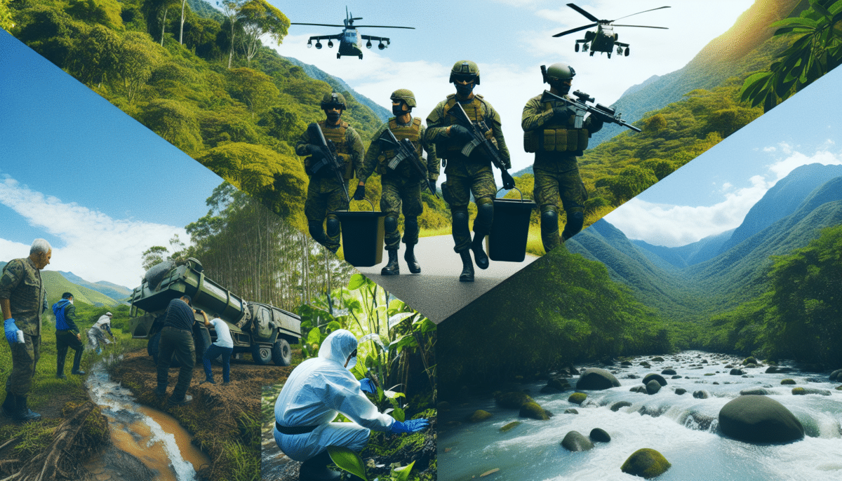 Estrategia integral en los Farallones de Cali: seguridad militar, descontaminación ambiental y fomento al ecoturismo