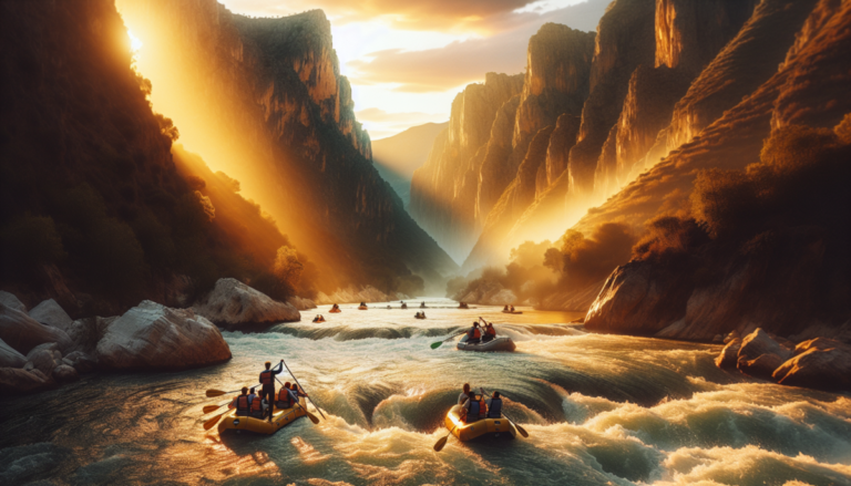 Rafting y kayak en el Guadalquivir: Cazorla desde el río